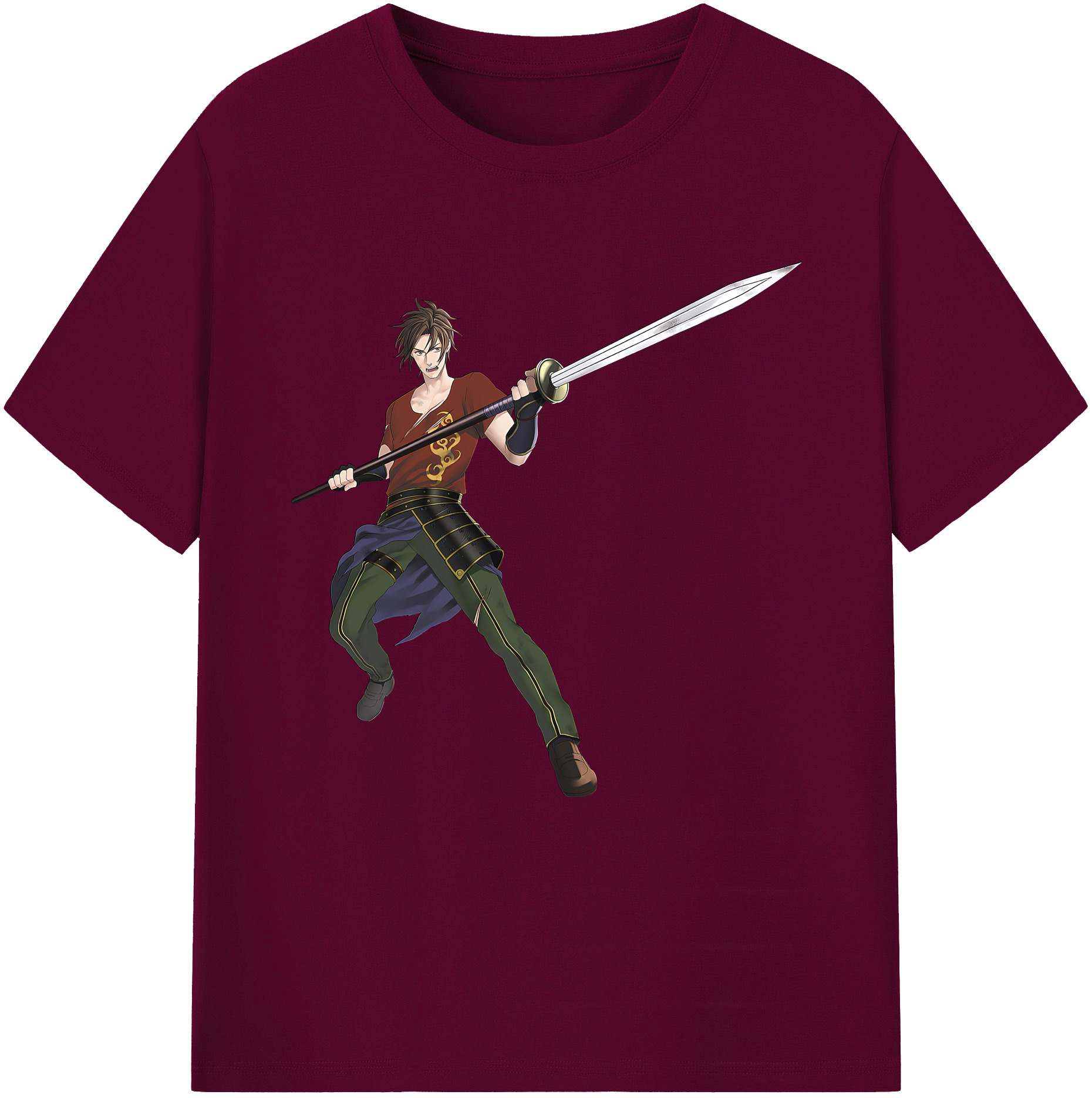 （画像用） 刀剣乱舞 Touken Ranbu レディースカジュアルプリントTシャツ（綿100％）
